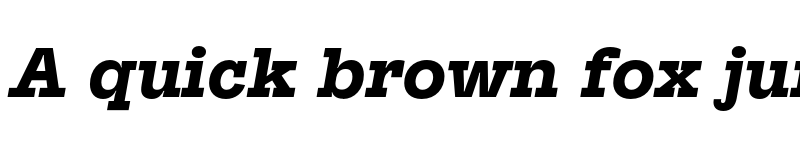Preview of FONTSPRING DEMO - SuomiSlabSerif Bd Italic font