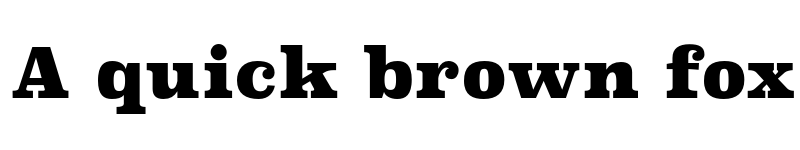 Preview of FONTSPRING DEMO - Superclarendon Bl Regular font