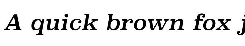 Preview of FONTSPRING DEMO - Superclarendon Rg Italic font