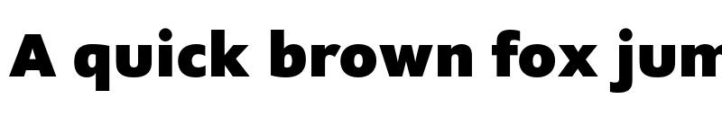 Preview of FONTSPRING DEMO - Supra-Black Regular font