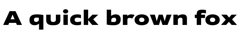 Preview of FONTSPRING DEMO - Supra-BlackExtended Regular font