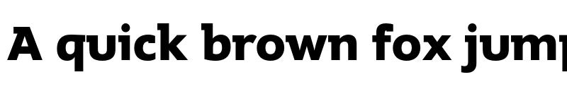 Preview of FONTSPRING DEMO - Supra-BoldDemiserif Regular font