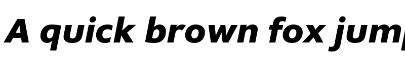 Preview of FONTSPRING DEMO - Supra-BoldItalic Regular font