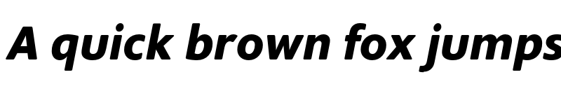 Preview of FONTSPRING DEMO - Supra-BoldRoundedItalic BoldRoundedItalic font