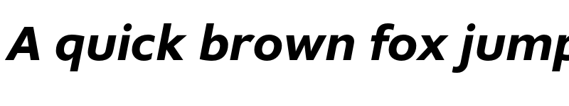 Preview of FONTSPRING DEMO - Supra-DemiboldItalic Regular font