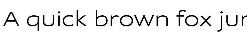 Preview of FONTSPRING DEMO - Supra-LightExtended Regular font