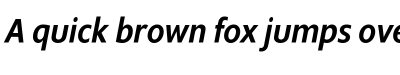 Preview of FONTSPRING DEMO - Supra-MediumCondensedItalic Regular font