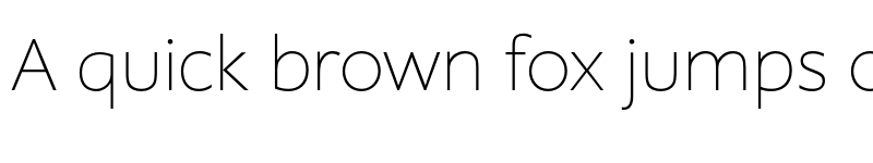 Preview of FONTSPRING DEMO - Supra-Thin Regular font