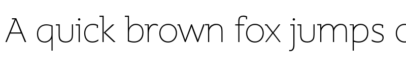 Preview of FONTSPRING DEMO - Supra-ThinDemiserif Regular font