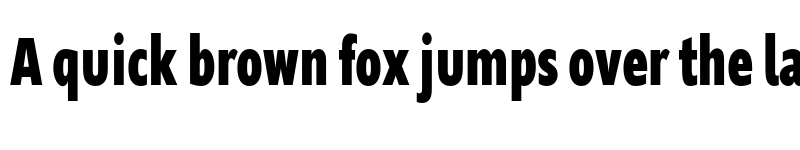 Preview of FONTSPRING DEMO - Supra-XBoldCompressed Regular font