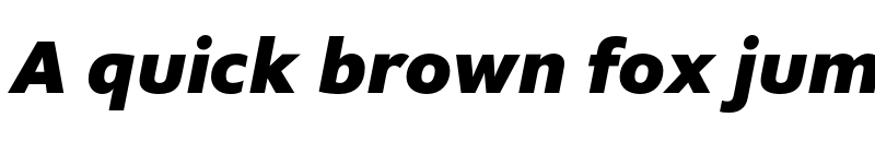 Preview of FONTSPRING DEMO - Supra-XBoldItalic Regular font