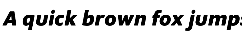 Preview of FONTSPRING DEMO - Supra-XBoldRoundedItalic XBoldRoundedItalic font