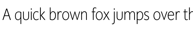 Preview of FONTSPRING DEMO - Supra-XLightCondensed Regular font