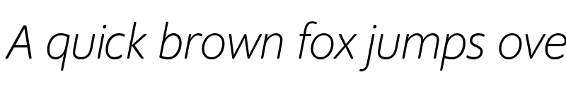 Preview of FONTSPRING DEMO - Supra-XLightRoundedItalic XLightRoundedItalic font