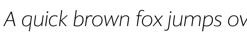 Preview of FONTSPRING DEMO - SupraClassic-XLightItalic Regular font