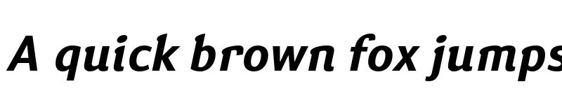 Preview of FONTSPRING DEMO - Susan Bold Italic font