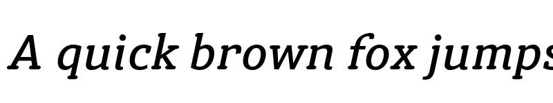 Preview of FONTSPRING DEMO - Susan Classic Book Italic font