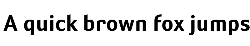 Preview of FONTSPRING DEMO - Susan Sans Bold Regular font