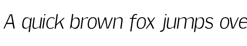 Preview of FONTSPRING DEMO - Sweck Light Italic font
