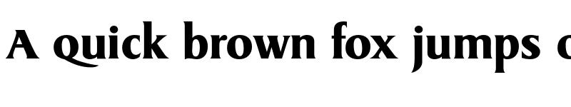 Preview of FONTSPRING DEMO - Sydney Bold font