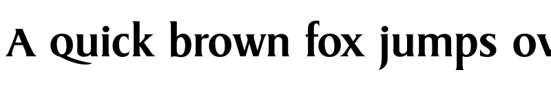 Preview of FONTSPRING DEMO - Sydney Serial Medium Regular font