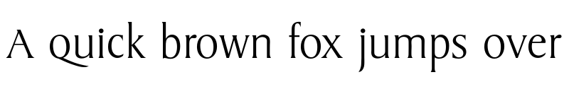 Preview of FONTSPRING DEMO - Sydney Serial Xlight Regular font