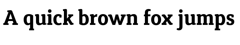 Preview of FONTSPRING DEMO - Synerga Pro Bold font