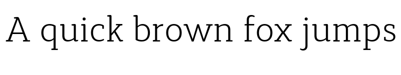 Preview of FONTSPRING DEMO - Synerga Pro Lt Regular font