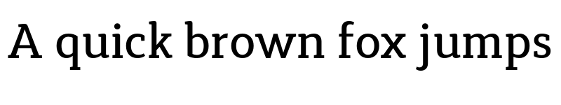 Preview of FONTSPRING DEMO - Synerga Pro Md Regular font