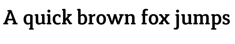 Preview of FONTSPRING DEMO - Synerga Pro SmBd Regular font