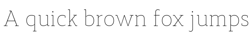 Preview of FONTSPRING DEMO - Synerga Pro Th Regular font