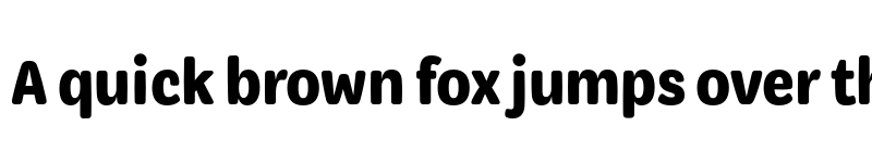 Preview of FONTSPRING DEMO - Syrup Sans Bold Regular font