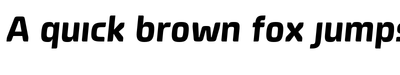 Preview of FONTSPRING DEMO - Systopie Bold Italic font