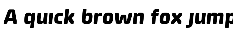 Preview of FONTSPRING DEMO - Systopie Heavy Italic font