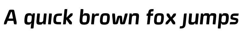 Preview of FONTSPRING DEMO - Systopie SemiBold Italic font