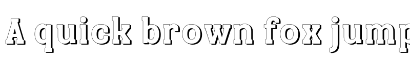 Preview of FONTSPRING DEMO - TA Bankslab Black Shadow Regular font