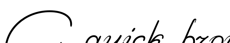 Preview of FONTSPRING DEMO - TA Regresso Script Regular font