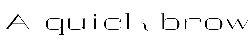 Preview of FONTSPRING DEMO - TA Regresso Stretch Light Regular font