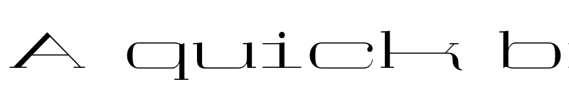 Preview of FONTSPRING DEMO - TA Regresso Stretch Regular font