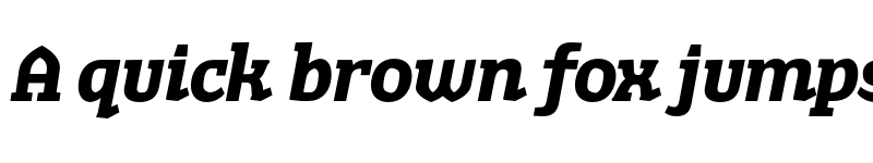 Preview of FONTSPRING DEMO - TA Shusha Bold Italic font