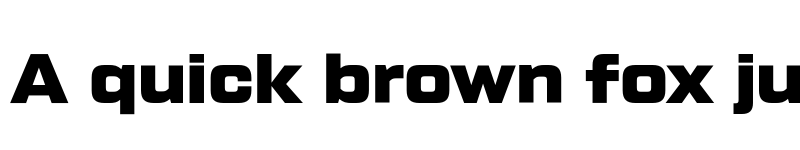Preview of FONTSPRING DEMO - Tactic Sans Blk Regular font