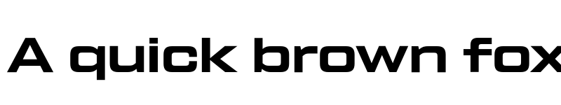 Preview of FONTSPRING DEMO - Tactic Sans Exd Bld Regular font