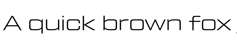 Preview of FONTSPRING DEMO - Tactic Sans Exd Lgt Regular font