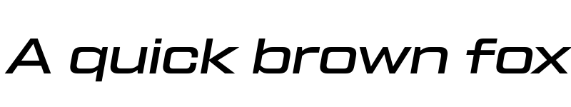 Preview of FONTSPRING DEMO - Tactic Sans Exd Med It Regular font