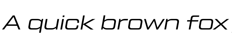 Preview of FONTSPRING DEMO - Tactic Sans Exd Reg It Regular font