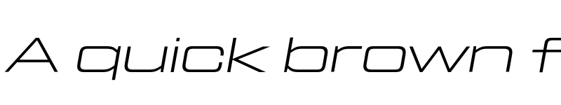 Preview of FONTSPRING DEMO - Tactic Sans Ext Exd Lgt It Regular font
