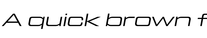 Preview of FONTSPRING DEMO - Tactic Sans Ext Exd Reg It Regular font