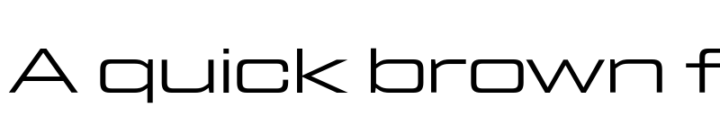 Preview of FONTSPRING DEMO - Tactic Sans Ext Exd Reg Regular font
