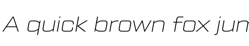 Preview of FONTSPRING DEMO - Tactic Sans Thn It Regular font