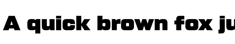 Preview of FONTSPRING DEMO - Tactic Sans Ult Regular font